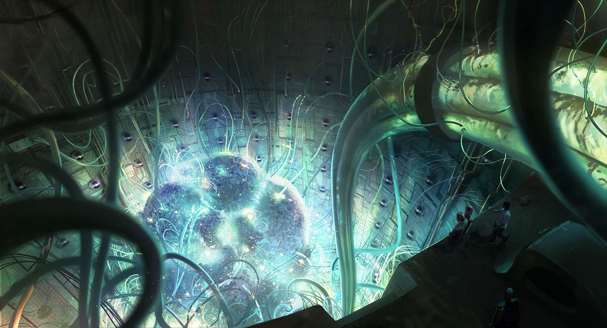 Concept art by Tuomas Korpi who visited the festival in 2020.